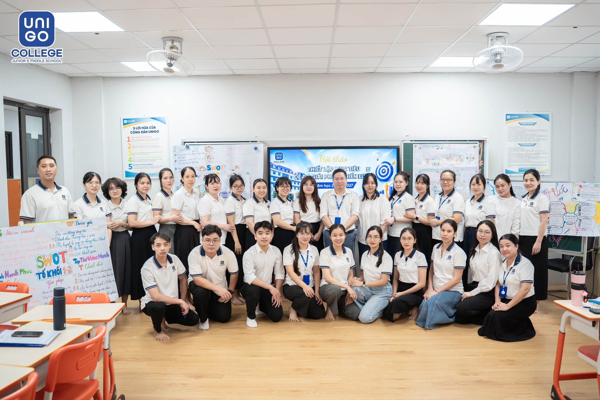 UNIGO KHỞI ĐỘNG NĂM HỌC 2026-2027: CHỦ ĐỘNG ĐỔI MỚI, ĐỒNG LÒNG KIẾN TẠO MÔI TRƯỜNG GIÁO DỤC CHẤT LƯỢNG 